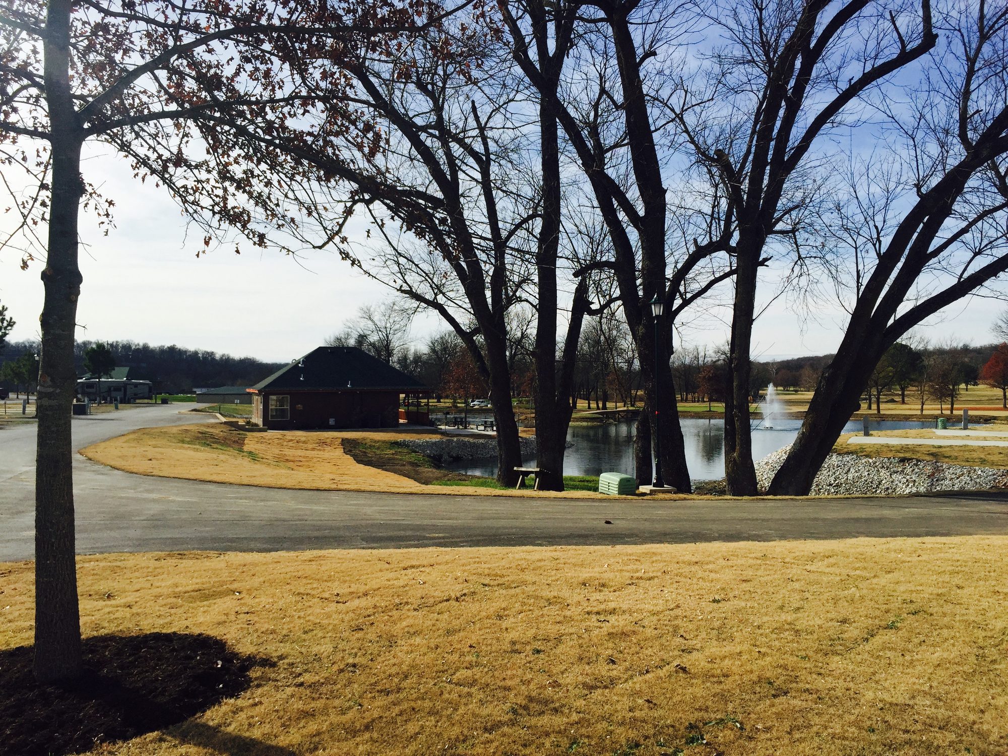 A resort RV site